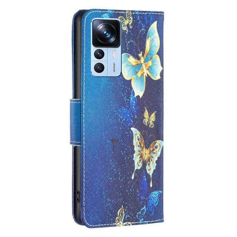 Etui Folio do Xiaomi 12T / 12T Pro Niesamowite Motyle