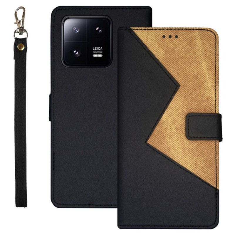 Etui Folio do Xiaomi 13 Dwukolorowy Idewei