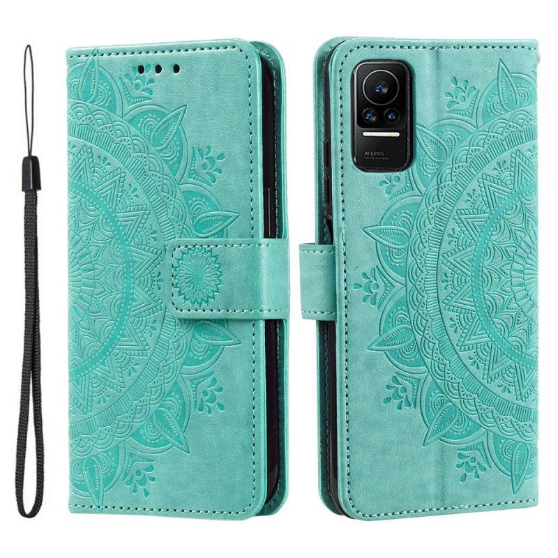 Etui Folio do Xiaomi 13 Lite Mandala Sun Ze Smyczą