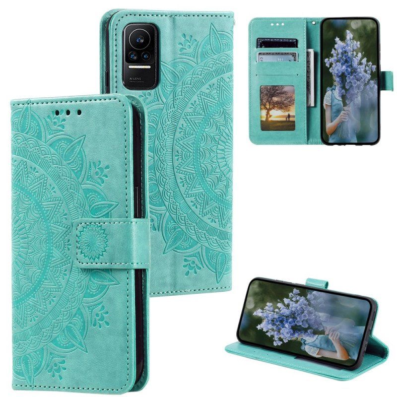 Etui Folio do Xiaomi 13 Lite Mandala Sun Ze Smyczą