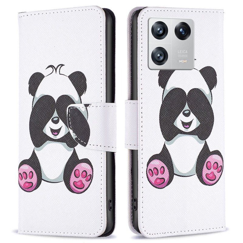 Etui Folio do Xiaomi 13 Panda