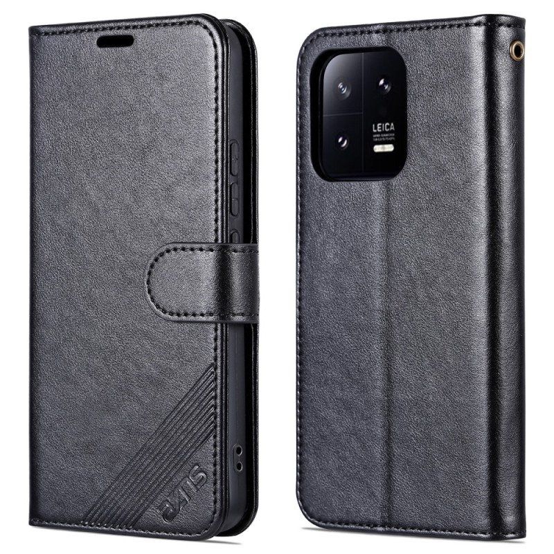 Etui Folio do Xiaomi 13 Pro Efekt Skóry Azns