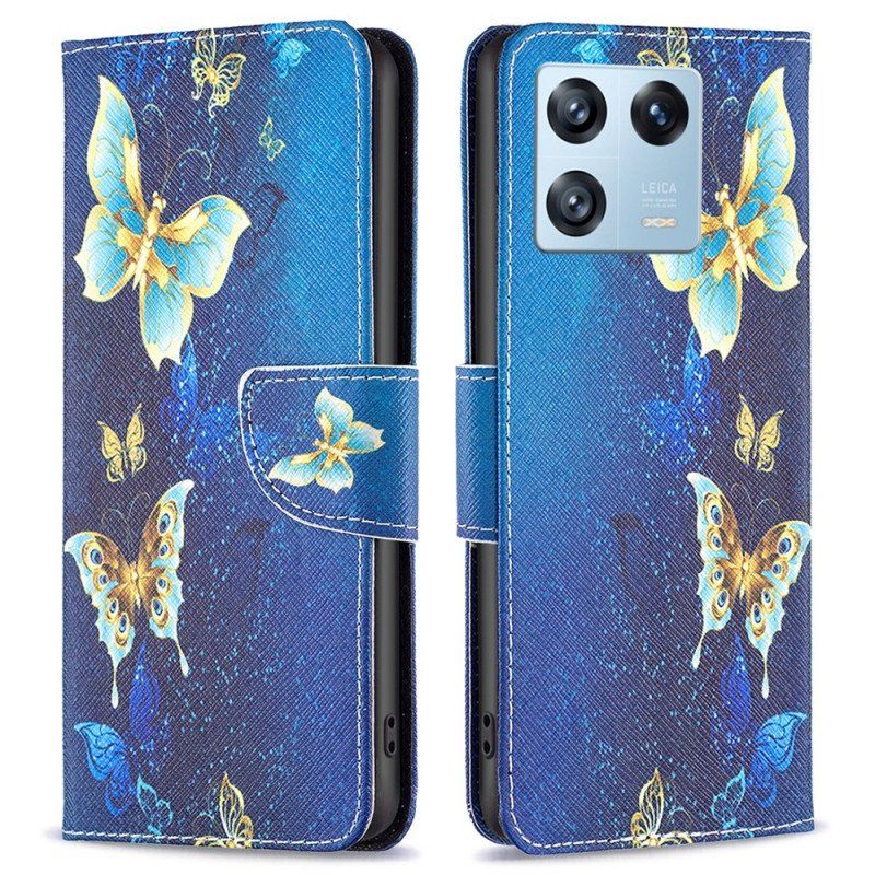 Etui Folio do Xiaomi 13 Pro Motyle