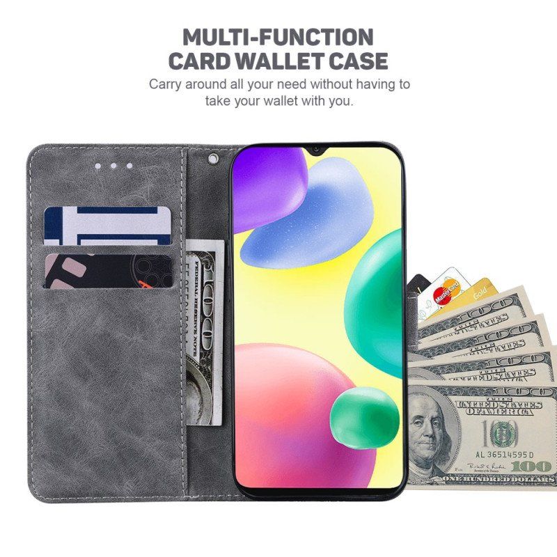 Etui Folio do Xiaomi 13 Pro z Łańcuch Pasiasty Wzór