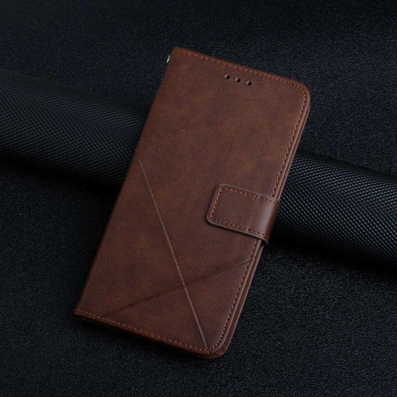 Etui Folio do Xiaomi Redmi A1 X Design Geo Skórzany Styl