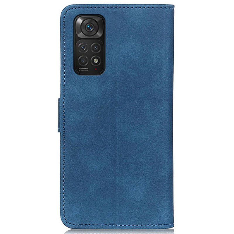 Etui Folio do Xiaomi Redmi Note 11 / 11S Khazneh Efekt Skóry W Stylu Vintage