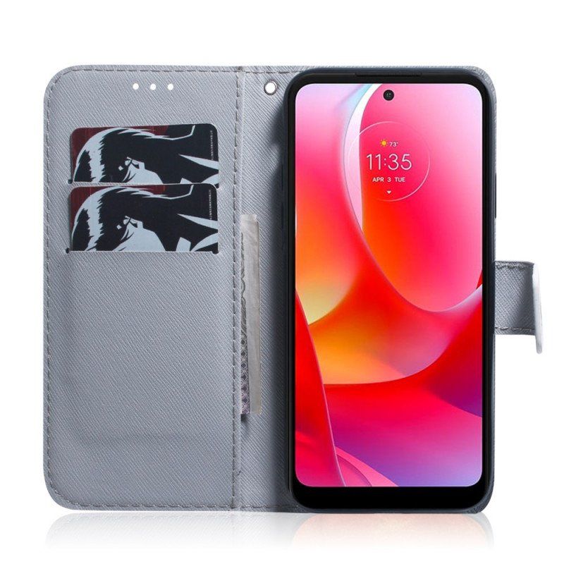 Etui Folio do Xiaomi Redmi Note 11 / 11S Kwitnąca Gałąź Drzewa