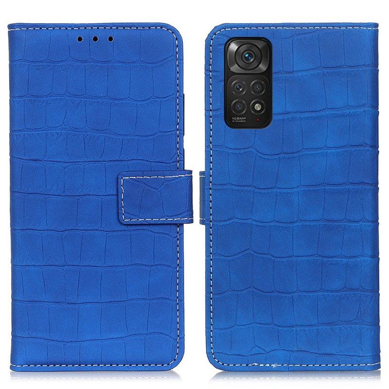 Etui Folio do Xiaomi Redmi Note 11 / 11S Moc Krokodyla