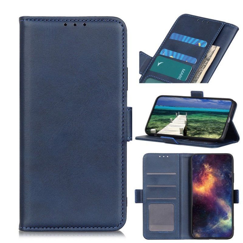 Etui Folio do Xiaomi Redmi Note 11 / 11S Skórzany Futerał Podwójna Klapa