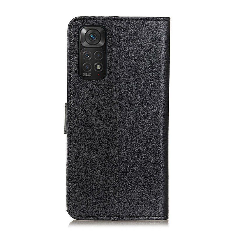 Etui Folio do Xiaomi Redmi Note 11 / 11S Tradycyjnie Liczi