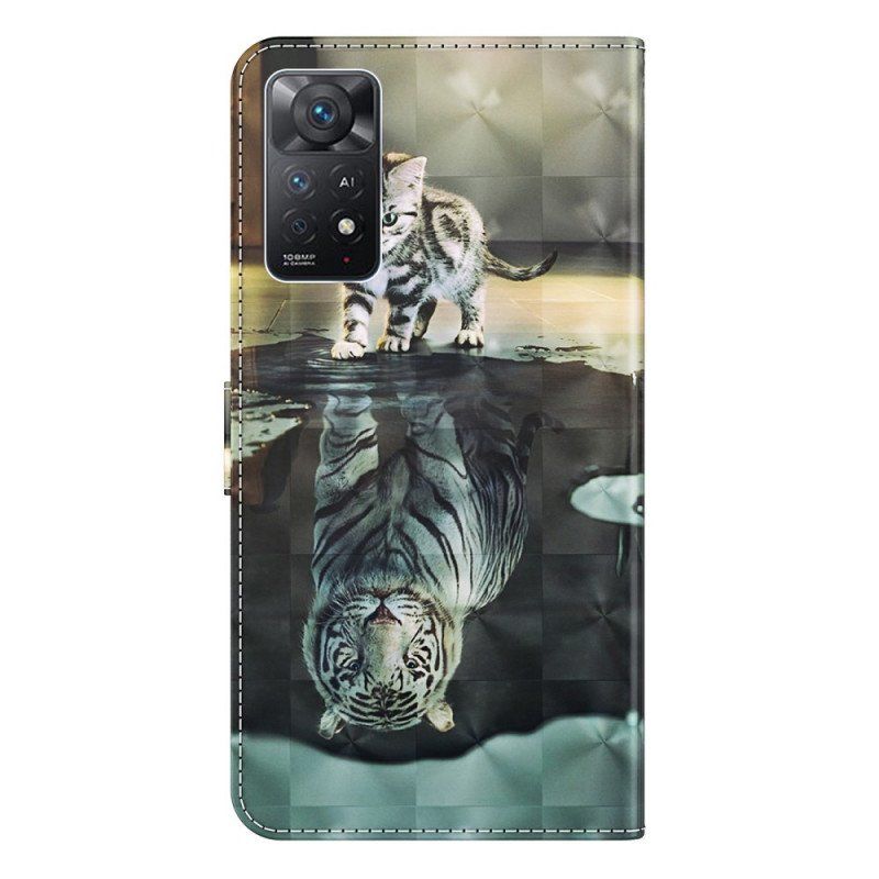 Etui Folio do Xiaomi Redmi Note 11 Pro / 11 Pro 5G Ernest Tygrys