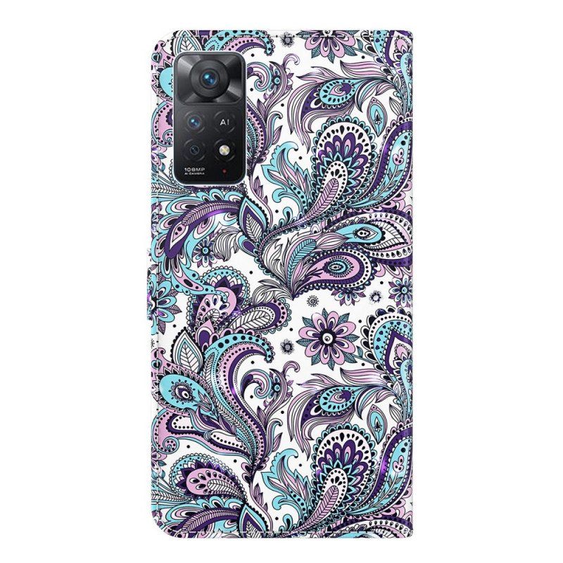 Etui Folio do Xiaomi Redmi Note 11 Pro / 11 Pro 5G Paisley