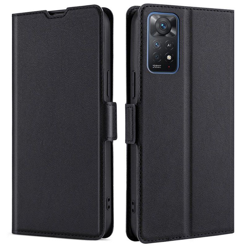 Etui Folio do Xiaomi Redmi Note 11 Pro / 11 Pro 5G Skórzany Futerał Flap Double Nowe Kolory