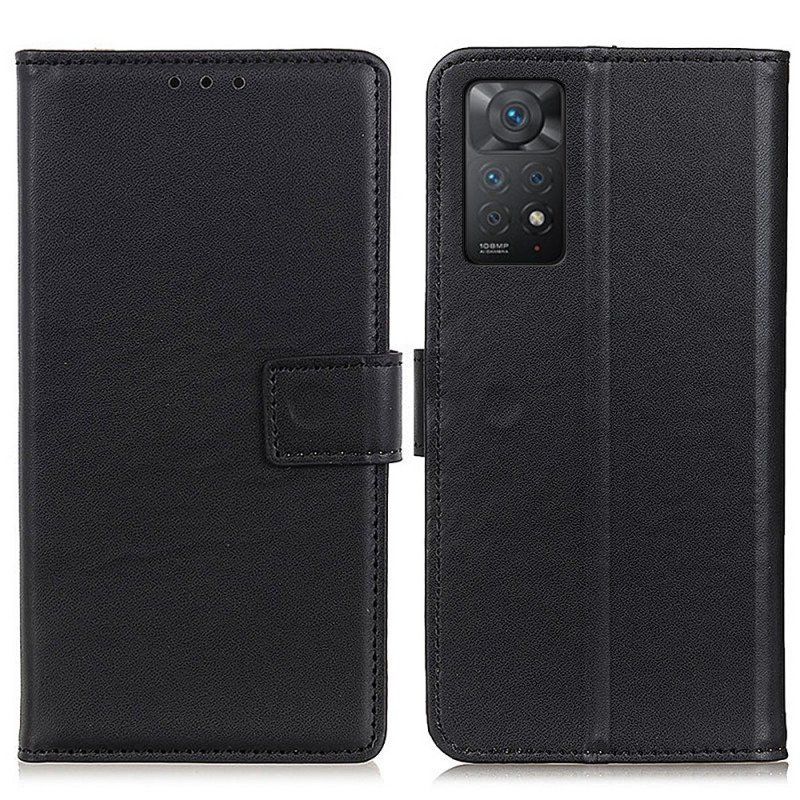 Etui Folio do Xiaomi Redmi Note 11 Pro / 11 Pro 5G Zwykła Sztuczna Skóra