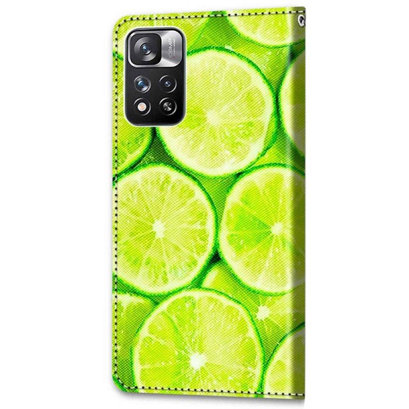 Etui Folio do Xiaomi Redmi Note 11 Pro Plus 5G Limonki