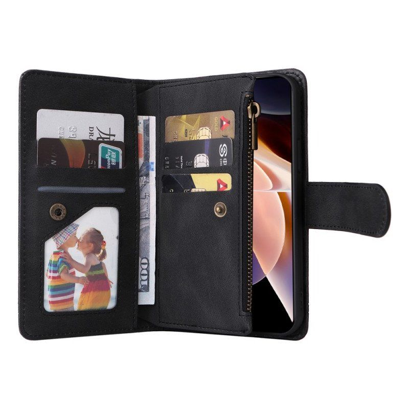 Etui Folio do Xiaomi Redmi Note 11 Pro Plus 5G Wielofunkcyjna Portmonetka