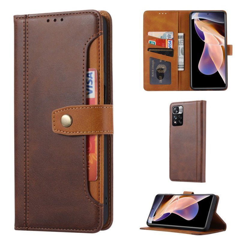 Etui Folio do Xiaomi Redmi Note 11 Pro Plus 5G Z Paskiem