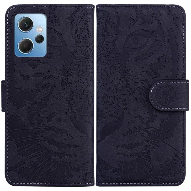 Etui Folio do Xiaomi Redmi Note 12 4G Ślad Tygrysa