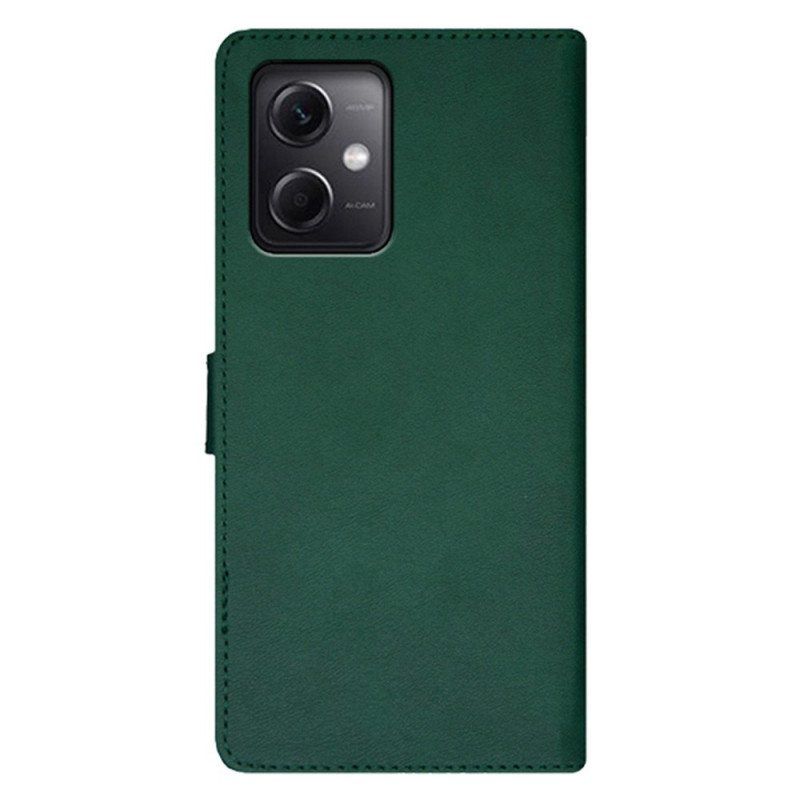 Etui Folio do Xiaomi Redmi Note 12 5G Dwukolorowy Idewei