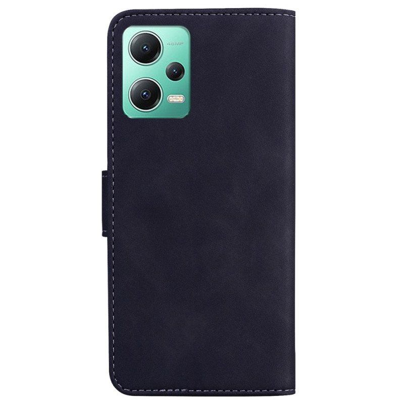 Etui Folio do Xiaomi Redmi Note 12 5G Projekt Motyla