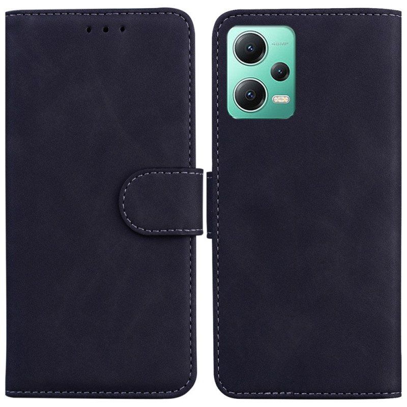 Etui Folio do Xiaomi Redmi Note 12 5G Zwykły Ze Sztucznej Skóry