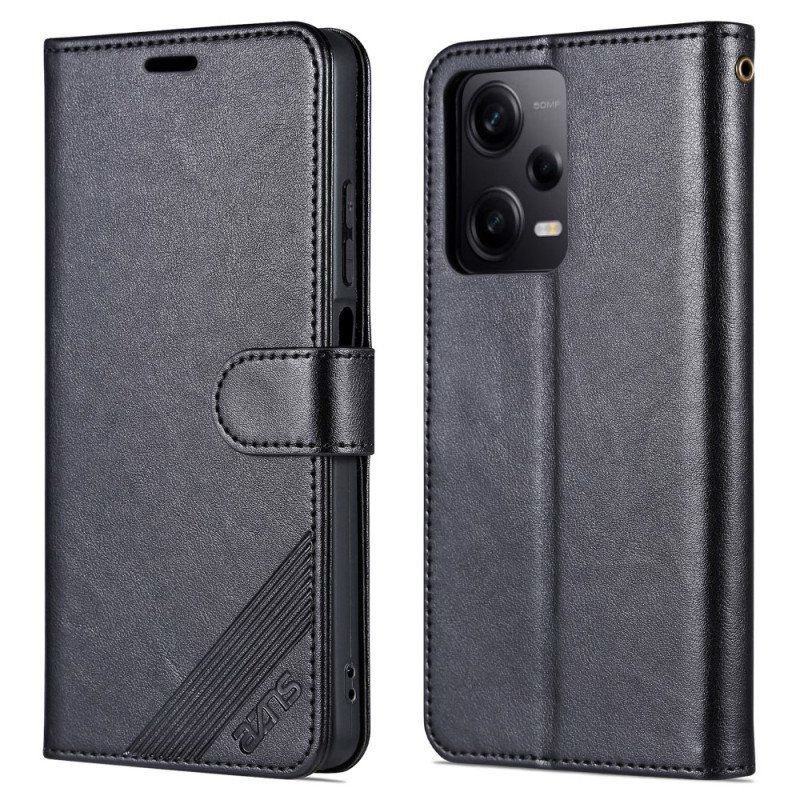 Etui Folio do Xiaomi Redmi Note 12 Pro Plus Efekt Skóry