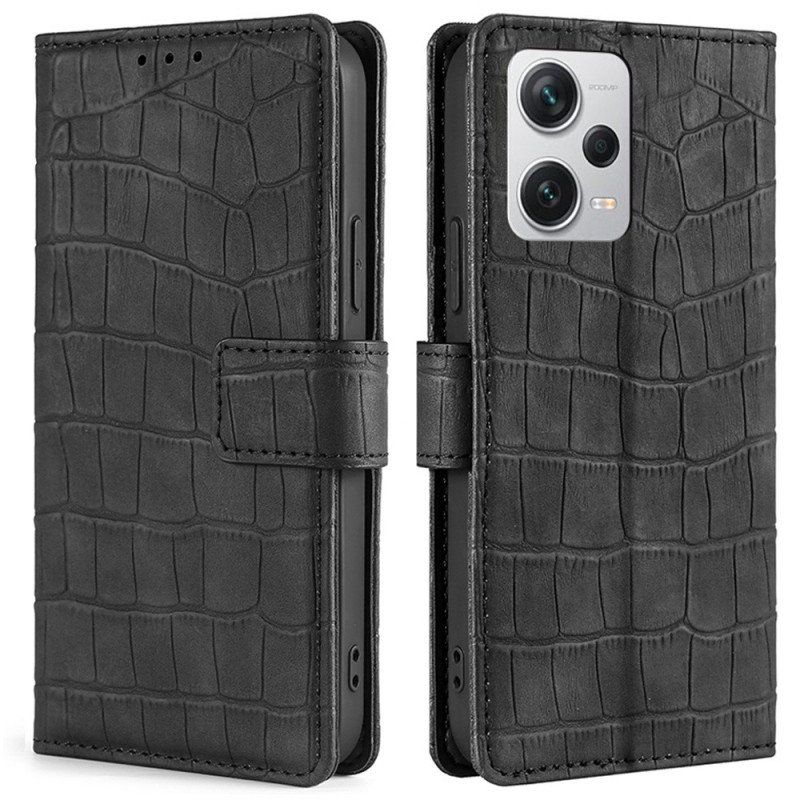 Etui Folio do Xiaomi Redmi Note 12 Pro Plus Krokodyl