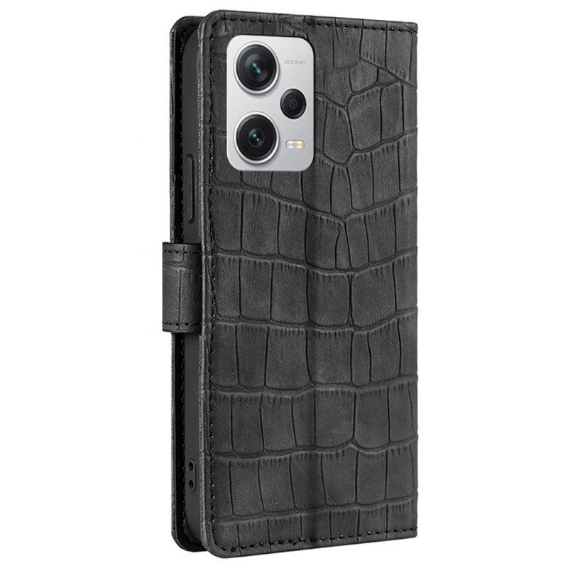 Etui Folio do Xiaomi Redmi Note 12 Pro Plus Krokodyl