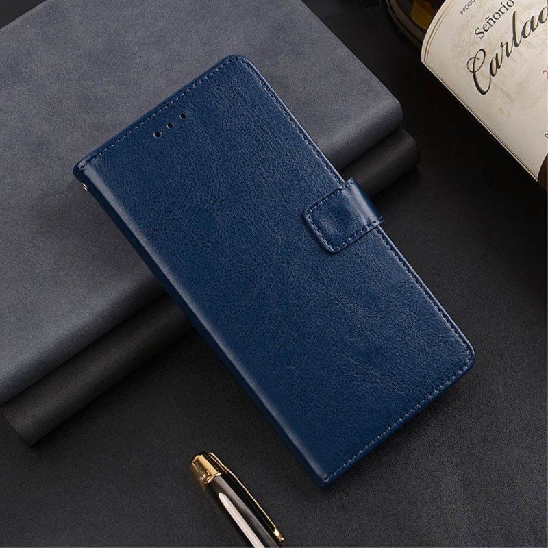 Etui Folio do Xiaomi Redmi Note 12 Pro Skórzany Styl Idewei