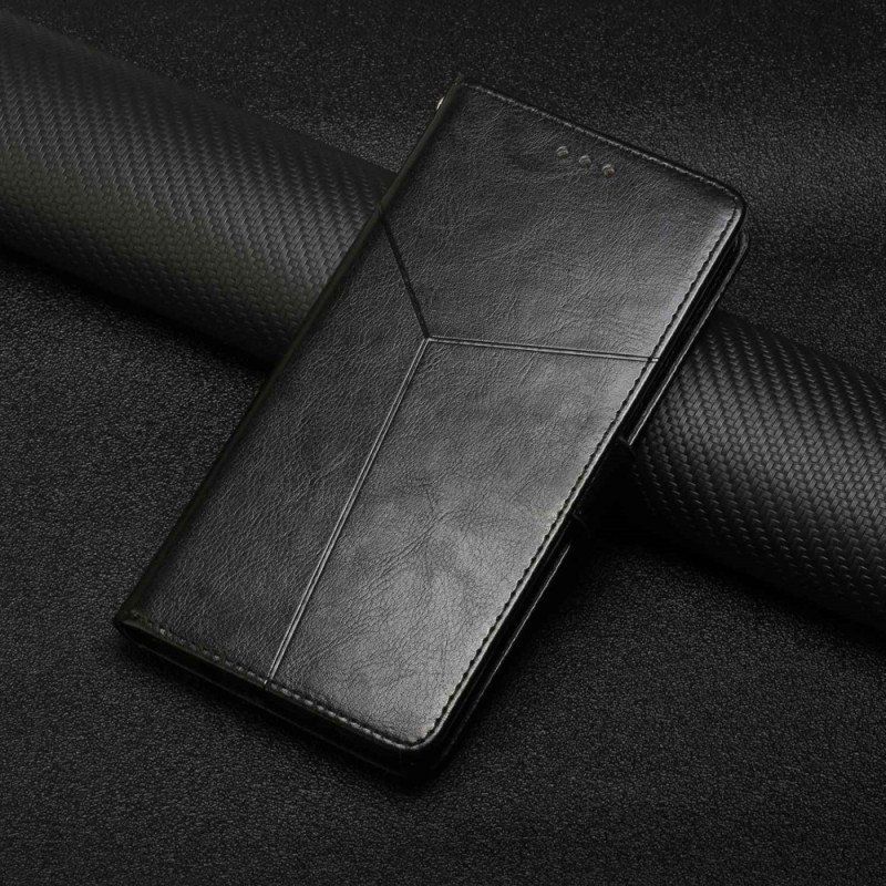 Etui Folio do Xiaomi Redmi Note 12 Pro z Łańcuch Projekt Z Paskami Y