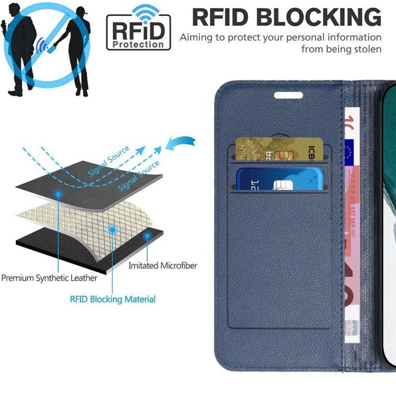 Etui Na Telefon do Google Pixel 7 Etui Folio Diamenty Rfid