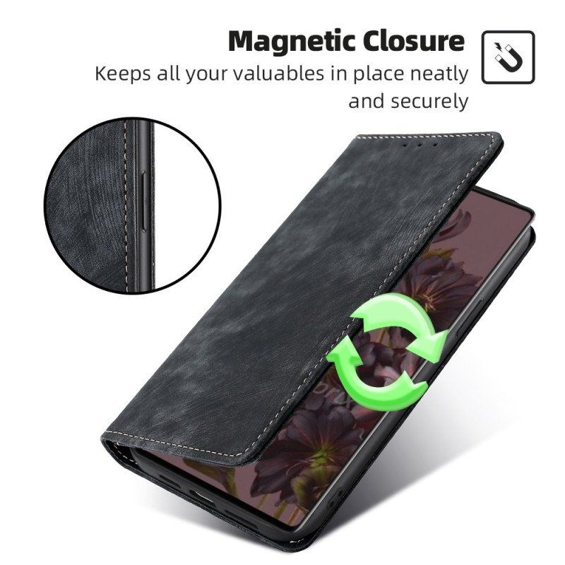 Etui Na Telefon do Google Pixel 7 Etui Folio Stylizowana Sztuczna Skóra