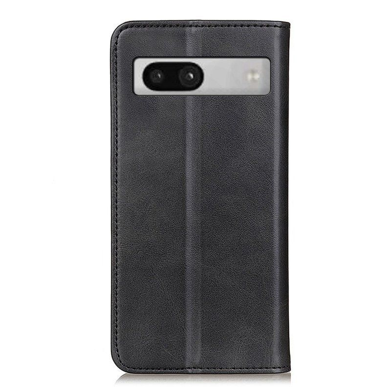 Etui Na Telefon do Google Pixel 7A Etui Folio Klasyczna Skóra Dwoina