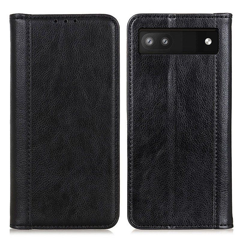 Etui Na Telefon do Google Pixel 7A Etui Folio Stylowa Skóra Dwoinowa