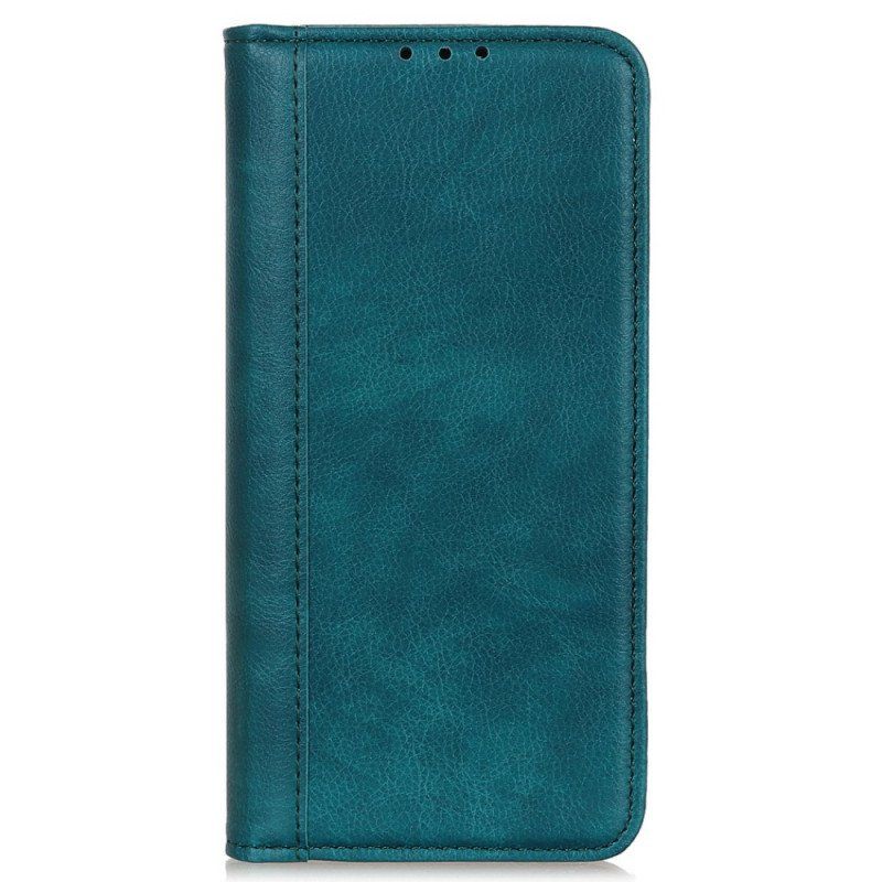 Etui Na Telefon do Honor 50 Etui Folio Elegancka Dwoina Skóry Liczi