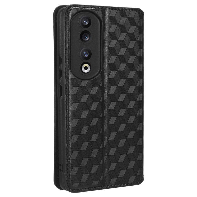 Etui Na Telefon do Honor 90 Etui Folio Kostki