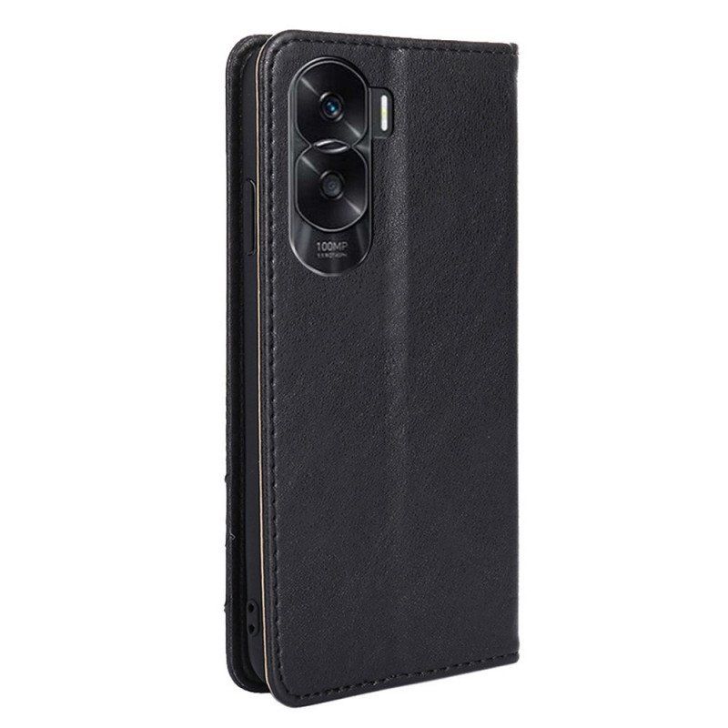 Etui Na Telefon do Honor 90 Lite Etui Folio Nit Dekoracyjny