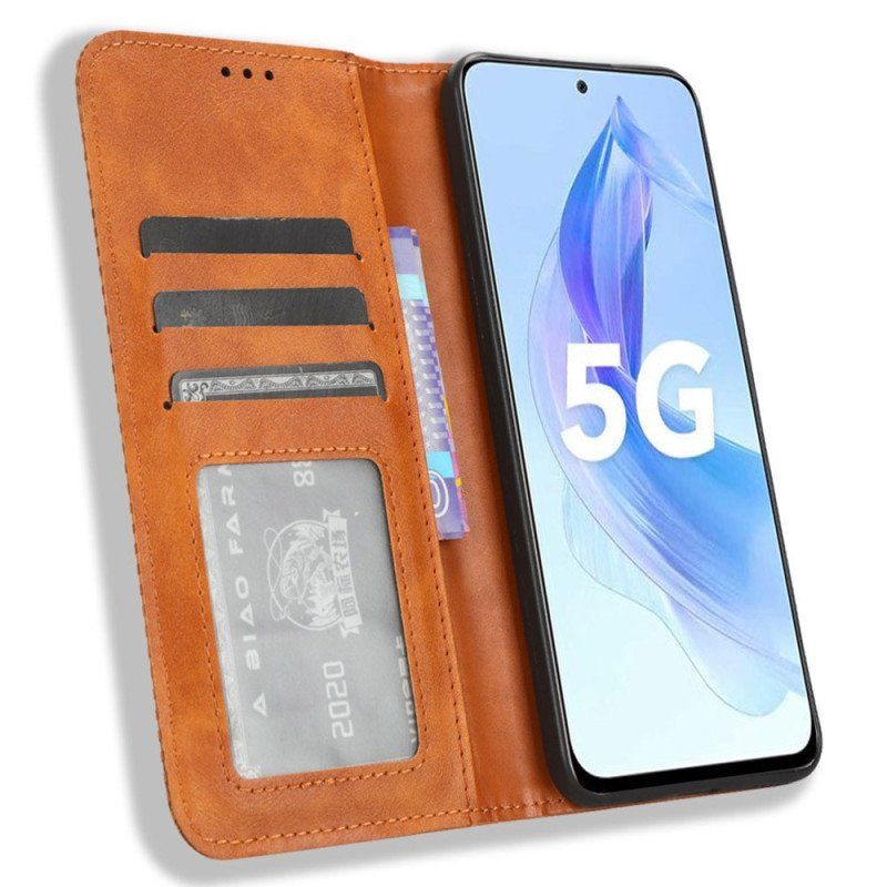 Etui Na Telefon do Honor 90 Lite Etui Folio Retro