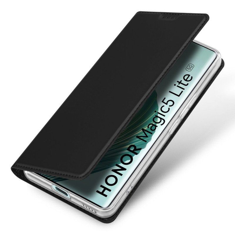 Etui Na Telefon do Honor Magic 5 Lite Etui Folio Skin Pro Dux Ducis