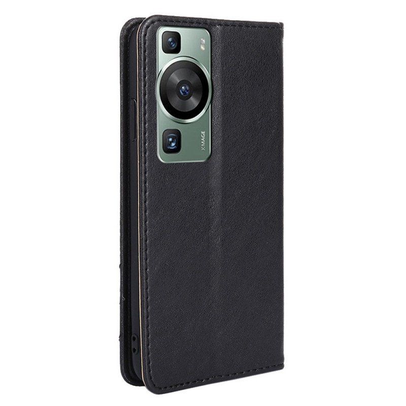 Etui Na Telefon do Huawei P60 Pro Etui Folio Nit Dekoracyjny