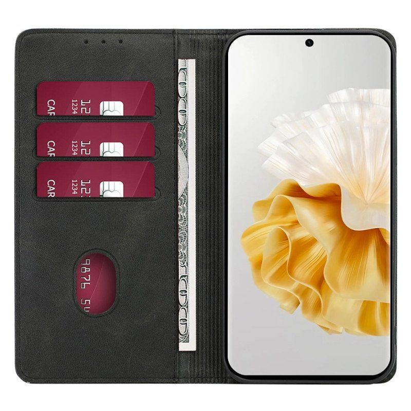 Etui Na Telefon do Huawei P60 Pro Etui Folio Tekstura Łydki