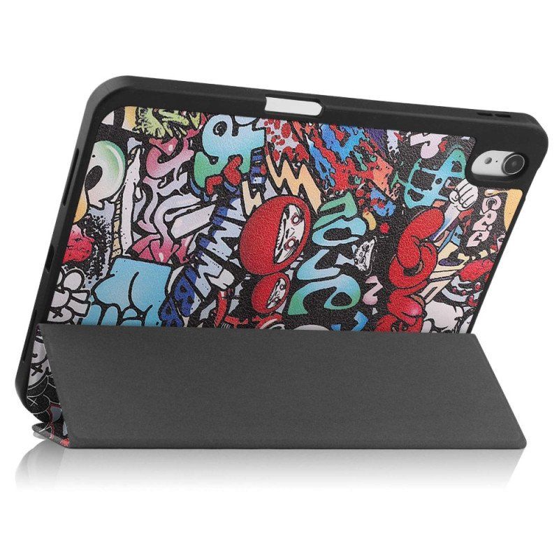 Etui Na Telefon do iPad 10.9" (2022) Uchwyt Na Długopis Graffiti