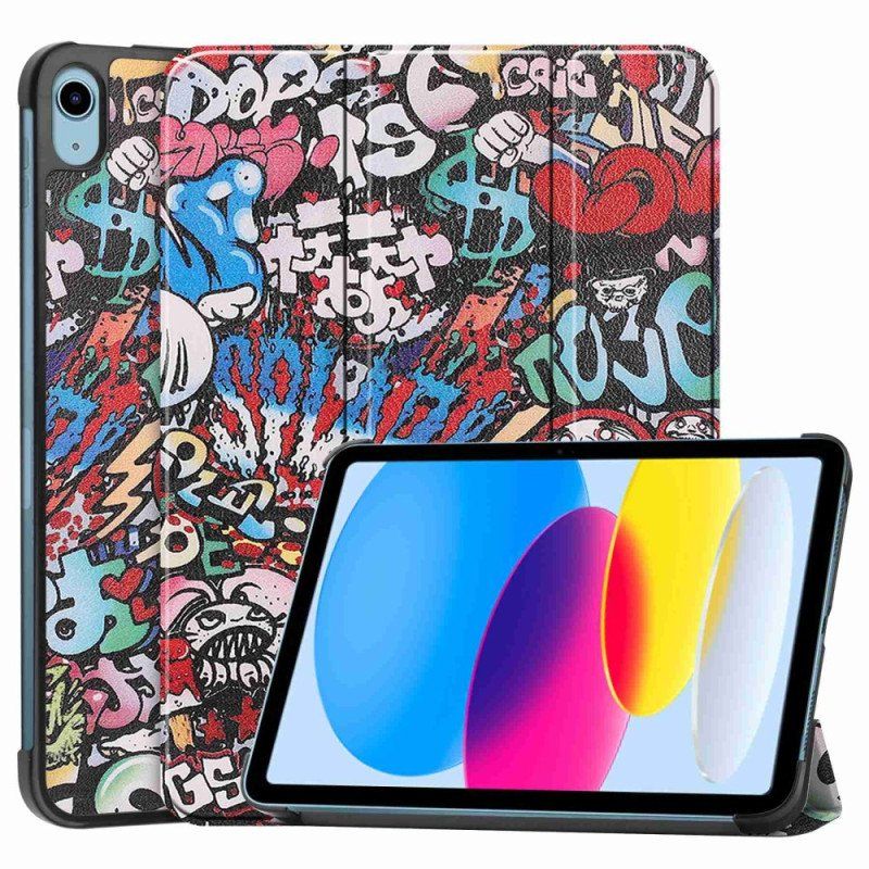 Etui Na Telefon do iPad 10.9" (2022) Ulepszone Graffiti