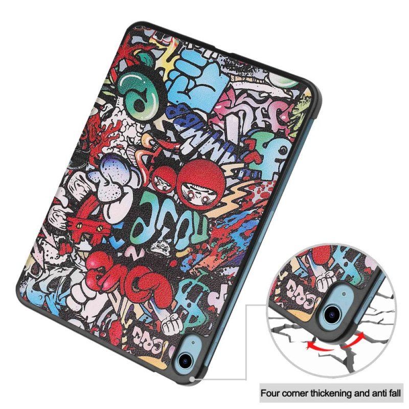 Etui Na Telefon do iPad 10.9" (2022) Ulepszone Graffiti