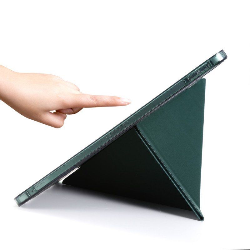 Etui Na Telefon do iPad Pro 11" (2022) Origami Ze Sztucznej Skóry