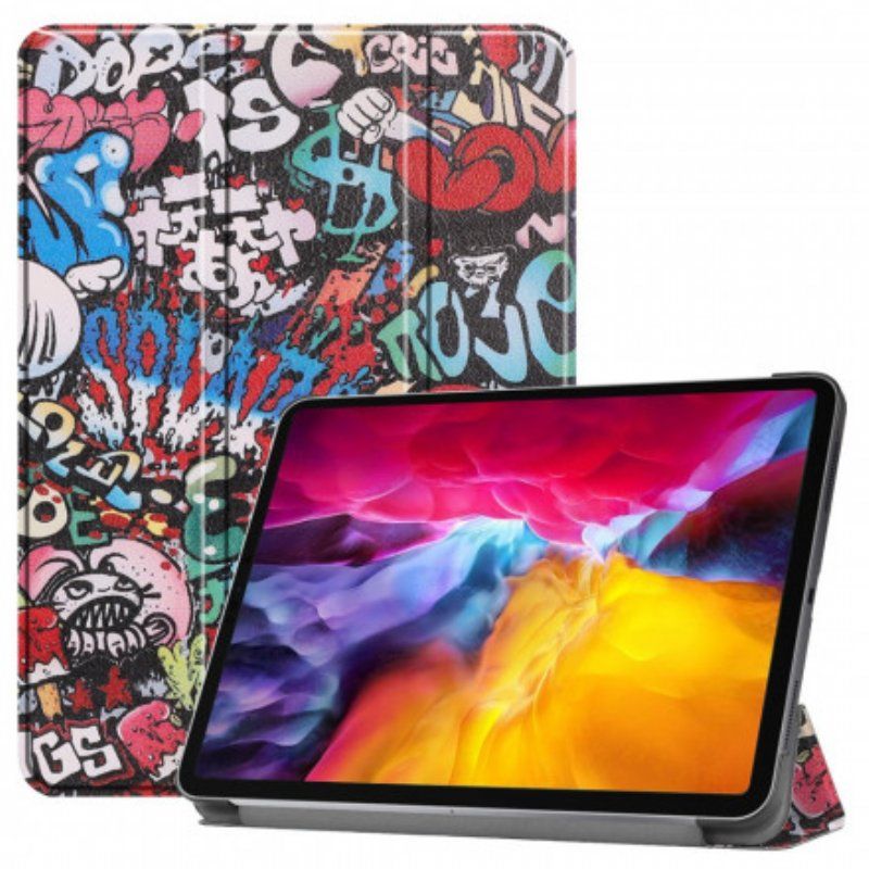 Etui Na Telefon do iPad Pro 11" (2022) Uchwyt Na Długopis Graffiti