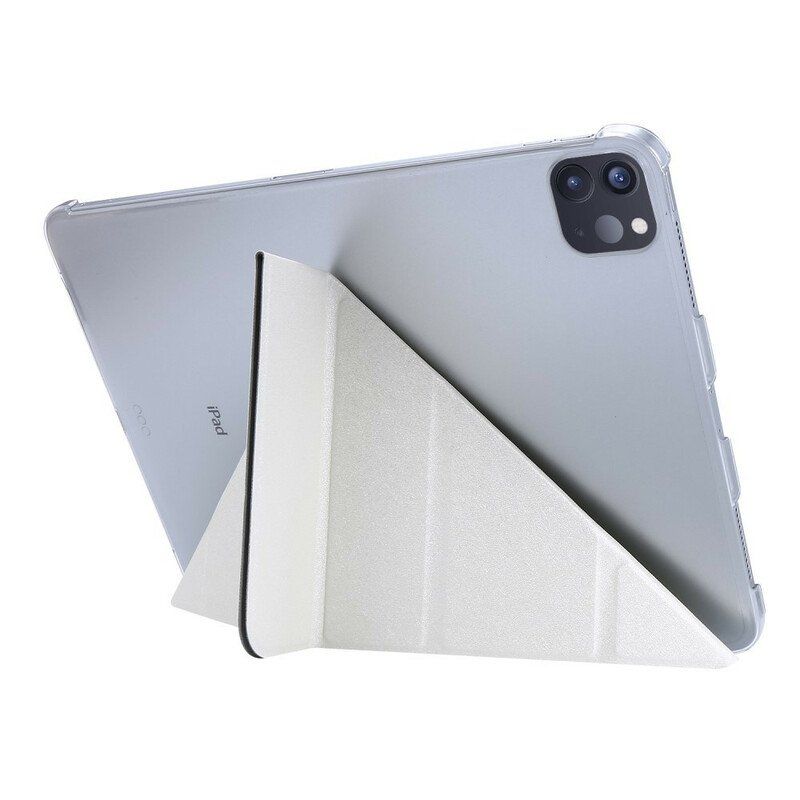 Etui Na Telefon do iPad Pro 12.9" (2022) Origami Ze Sztucznej Skóry