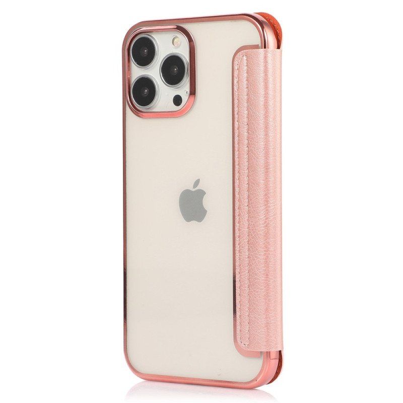 Etui Na Telefon do iPhone 14 Etui Folio Etui Na Karty Ze Sztucznej Skóry