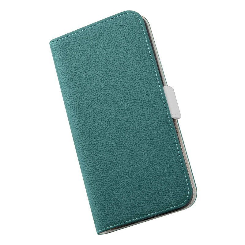 Etui Na Telefon do iPhone 14 Etui Folio Sztuczna Skóra Liczi