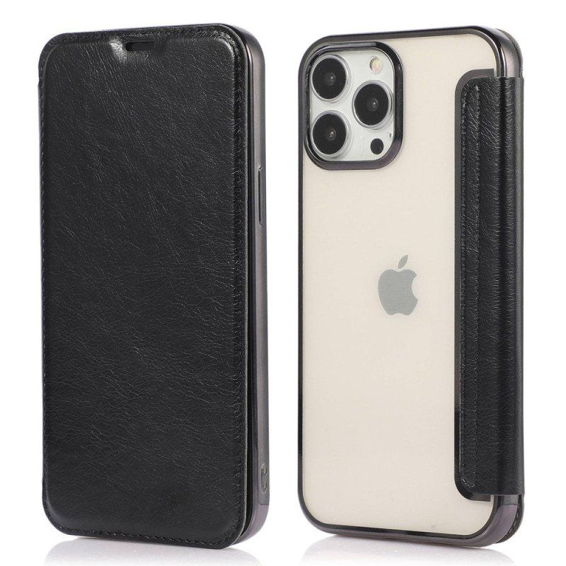 Etui Na Telefon do iPhone 14 Pro Etui Folio Etui Na Karty Ze Sztucznej Skóry